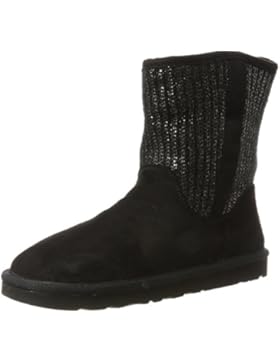 Fritzi aus Preußen Damen Bentja Knitted Fur Boot Schlupfstiefel