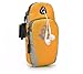 Produktbild TENGGO 5.5 inch Sports Running Arm Phone Bag Pouch with Earphone for iPhone 7 Plus 6S Plus-Gelb