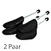 Produktbild Incutex Set 2 Paar Schuhstrecker Schuhformer Schuhspanner aus Kunststoff, variabel bis Größe 44 Schwarz