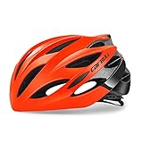 Este casco para bicicleta está hecho de material liviano, el acolchado interno está hecho de material transpirable y es cómodo de usar sin cargar la cabeza del conductor.