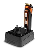 Rowenta Multistyler Trim&Style 5 en 1 TN9100F0 - Cortapelos para barba y cuerpo Wet & Dry con recubrimiento de titanio en sus cuchillas con 60 minutos de autonomía y base de soporte