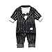 Produktbild ALISIAM Winter Frühling Baby Kind Junge Gentleman Mode Freizeit Gemütlich Streifen Hemd + Hose + Jacke Taufkleid Hochzeitskleid Party Kleid Gentleman-Anzug Passen Kinderkleidung