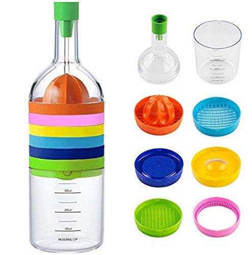 Fuluning 8 in 1 Kitchen Tool Set All in 1 Multipurpose Kitchen Gadget Kitchen Tool Bottle