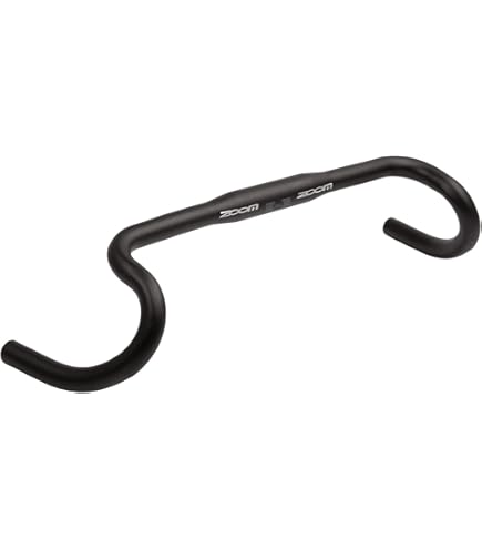Manillar de bicicleta de aluminio de alta curvatura Mtb 720 mm x 31,8 mm, color negro