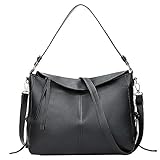 TianWlio Frauen Handtasche Große Tasche Quasten Vielseitige Umhängetasche Kuriertasche Schwarz