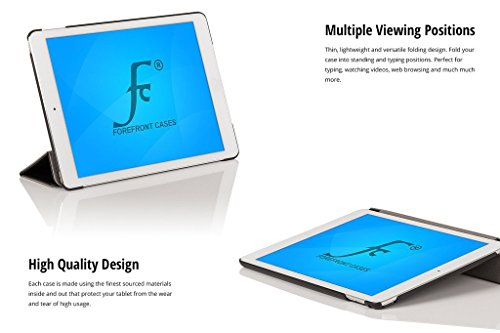 Forefront Cases® Samsung Galaxy Tab A 7.0 SM-T280 Leder Hülle Schutzhülle Tasche Smart Case Cover Stand – Rundum-Geräteschutz und intelligente Auto Schlaf / Wach Funktion inkl. Eingabestift und Displayschutz - 6