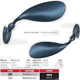 bmw hp2 sport technische daten BESCHREIBUNG UND PRODUKTEIGENSCHAFTEN: - Rückspiegelpaar - GENEHMIGT E13 - neuer super universeller Aufsatz - Komplett mit Anbaugeräten für Ihr Fahrrad zur Rumpfmontage - mitgelieferte Anschlüsse: 2 Basen, eine gerade und eine geneigte 72 ° - M.6 Verkleidungsanschluss - Geeignet für alle Produktionsjahre - einstellbar - Sportlinie - KORB: VOM ZENTRUM ZUM ZENTRUM 4CM - Abmessungen: Länge 180 mm - Höhe 130 mm - Radstand 28/50 mm - Spiegel: Länge 127 mm - Höhe 56 mm - schwarze Farbe