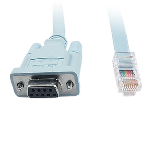 Stecker 1,8 M RS232 DB9 Sourcingmap RJ45 Ethernet Verbindungskabel