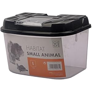 Transportbox Fütterungsbox für kelinere Tierarten - HABITAT - 28 x 18 x 18 cm