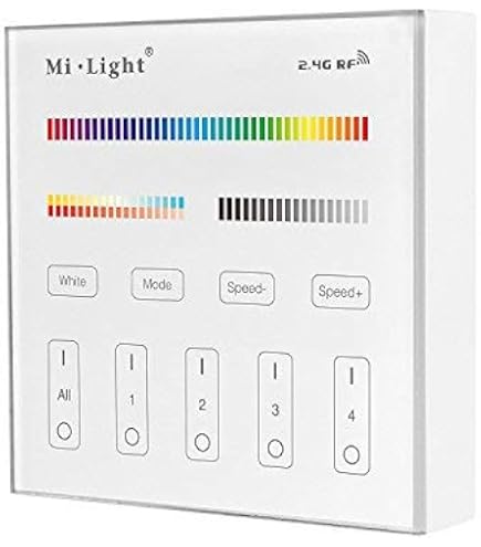 LIGHTEU Miboxer 2.4G Fernbedienung - Drehrad Für Helligkeit & Farbtemperatur CCT LED