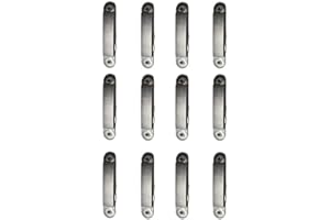 12 supporti magnetici per zanzariera BKSAI, magnete per protezione dagli insetti, senza foratura, per zanzariera per lucernario, strisce magnetiche