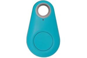 OOYES Mini Bluetooth Key Finder & GPS Tracker – Smart Anti-Lost Device for Keys, Wallets, Pets, Kids, Luggage, Car – Wireless Locator Tag with Free App for i-OS & Android (Blue)