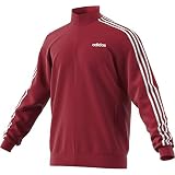 Stand-up collar adidas Essentials 3 Stripes Tricot Track Top Sweatshirt, Hombre, True Pink/Collegiate Navy/White, 4XL