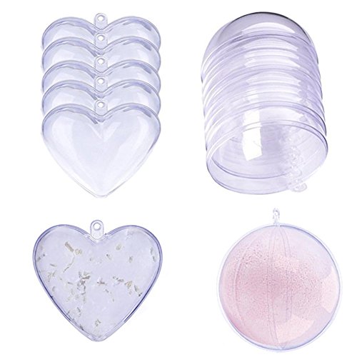 UClever Seifenform DIY Badebombe Form Bath Bomb Molds mit 2 Größen 10 Stücke für Handwerk