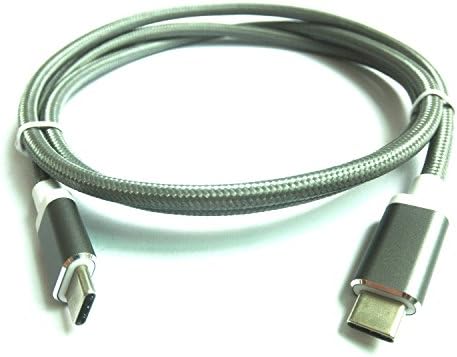 Type C USB 3.1 Gen 2; ultra high speed up to 10 Gbps; USB C cable, XINYINGER USB C to USB C; Type C USB 3.1 Gen 2; Ultra high speed up to 10 Gbps; USB type c cable; type C - USB 3.1 1 m nylon braided aluminum shell For USB C port devices such as Apple MacBook Pro, Nexus 6P, 5X, Pixel, OnePlus 2, Samsung Galaxy S8 / ChromeBook Pixel (USB C - USB C Cable)