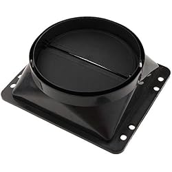 Homyl Hotte de Cuisinière Dôme Sans Tête Courant Descendant - Diamètre.15cm