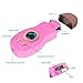 Carejoy Blue Light Hair Removal Painless Hair Remover Personal Care Professional Full Body Blue Light Heating Hair Removal Device with 4 Wide Tips, 2 Narrow Tips, 2 Buffer Pads, UK Plug (Pink)
