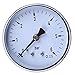 Produktbild Level 1/4" Male NPT Gewinde Montieren 0-6bar Manometer Manometer Zifferblatt für Kraftstoff Luft Öl Wasser-Druck-Messwerkzeuge