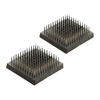 Landmann 13634 Pure Grilbrstenset Stahl Schwarz 9 X 10 X 3 Cm 2 Stck