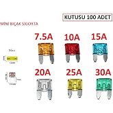 Sevgent Mini Bı&ccedil;ak Sigorta Ile Uyumlu 30 Amper