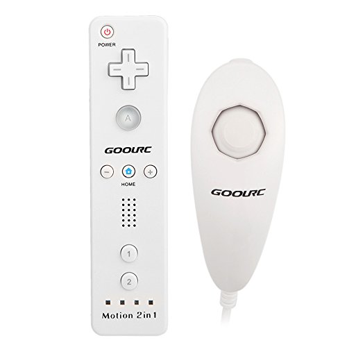 Preisvergleich Produktbild Wired Nunchuck and Remote Controller with Motion