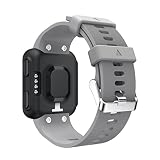 Vovotrade ❤❤Ersatz Armband Uhrenarmband Armband Silicagel Soft Band Strap Für Garmin Forerunner 35 Uhr (Grau)
