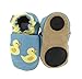 Produktbild HOBEA-Germany Baby Lauflernschuhe Tiermotiv mit Anti-Rutsch-Sohle, Kinder Hausschuhe mit Tiermotiv: Entenfamilie, Größe: 24/25 (24-30 Mon)