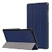 Produktbild MMLC Lenovo Tab E8 TB-8304F 8 Hülle Schutzhülle Tri-Fold Stand Flip Leather Case (Dark Blue)