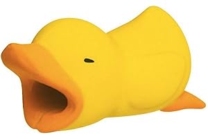 UCABLES 2 Unidades Protector de Cable - Para Cables Lightning iPhone y Macbook, Tipo C, Micro USB, Ethernet, Cargador, Auriculares, Ratón, Teclado - Hecho en Silicona - Universal - Pato