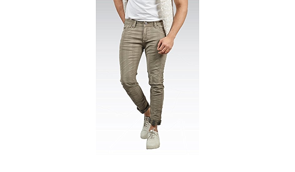 Buy neckedjeans Men Cotton Denim with 
