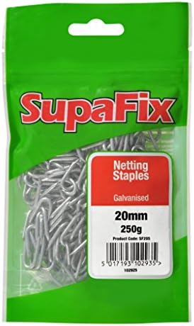 Netting Staples Galvanised 20mmx250g