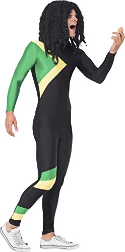 Smiffys Adult men's Jamaican Hero Costume, Jumpsuit, Icons and Idols, Serious Fun, Size M, 21389 reviews Smiffys Adult men's Jamaican Hero Costume, Jumpsuit, Icons and Idols, Serious Fun, Size M, 21389