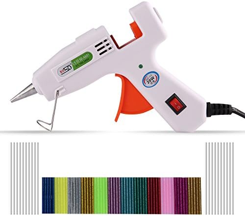 Hot Glue Gun kits -- 20 Watt with 80pcs Glue Sticks, 100% Safe - Energy Efficient, for DIY Arts &amp; Crafts, Sealing and Quick Repairs