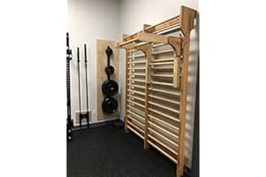 ARTIMEX SPORT EQUIPMENT Artimex Adattatore Barra per trazioni e Barra di Immersione per spalliera svedesi, per Ginnastica e Fitness, codice 248-legno