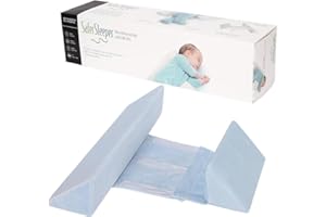 AOKLEY Cuscino Laterale Paracolpi Foam Bambino Riduttore Cuneo Universale,Regalo Neonato (blu)