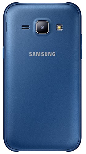Samsung Galaxy J1 Smartphone (4,3 Zoll (10,9 cm) Touch-Display, 4 GB Speicher, Android 4.4) blau