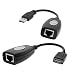 Produktbild SODIAL(Wz.) USB Cat5/5e/6 Verlaengerungskabel Erweiterungskabel RJ45 Adapter Set
