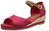  Tommy Hilfiger K3285ristin 5c1, Sandalias de tacón Alto niñas, Rojo (Tango Red), 36 EU