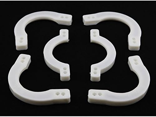 Owfeel White Plastic American Snooker Billiards Table Corner Pack of 6