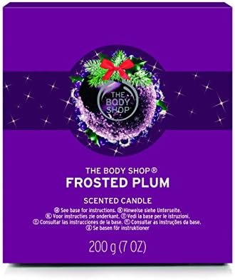 The Body Shop Frosted Plum Candle