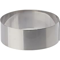 Cercle à Vacherin Inox Gobel 16cm - Pour Pâtisserie Et Cuisson
