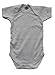 3 (THREE) x Soft 100% cotton Baby Vest bodysuit Plain Pink Blue or White 0-3 or 3-6 months (0-3 months, White)