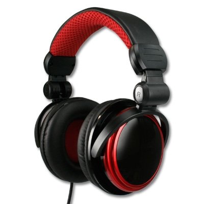 détail CABLING® Casque stéréo pliable Noir