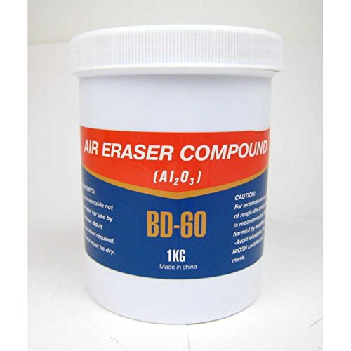 Preisvergleich Produktbild Schleifmittel Strahlsand BD-60 1 Kg für Air-Eraser