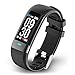 Produktbild Promedix PR-650 Smartband Smartwatch Schrittzähler Fitness & Sport Gesundheit Lifestyle Wasserdichte IP67 Blutdruck Split Zähler Schlafphasen