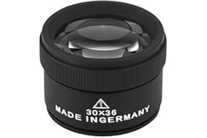 YOSOO HEALTH GEAR Lupa Jubilerska, Lupa Optyczna 30x Lupa Zegarmistrzowska do Naprawy Zegarków, Lupa do Oka do Zbierania Znaczków i Monet