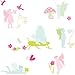 Produktbild anna wand Wandsticker LOVELY FAIRIES - Wandtattoo für Kinderzimmer / Babyzimmer mit Elfen und Feen in versch. Farben - Wandaufkleber Schlafzimmer Mädchen & Junge, Wanddeko Baby / Kinder