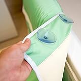 Nooni Care Baby Bade Knieschoner und Badematte, Kniepolster mit Ellbogenstützpolster, Mintgrün - 4