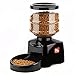 Produktbild libingzeD 5.5L Automatische Futterautomat mit Sprachnachrichten-Aufnahme und LCD-Bildschirm Große Smart Dogs Cats Food Bowl Dispenser Schwarz ZE