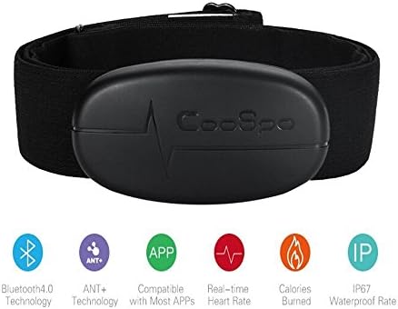 Onlydroid CooSpo H6 Dual Mode Bluetooth &amp; ANT+ Heart Rate Monitor/Bluetooth V4.0 Wireless Sport Heart Rate Sensor Chest Belt Monitor